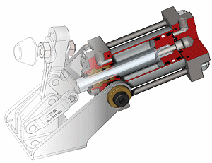 Sauterelle pneumatique